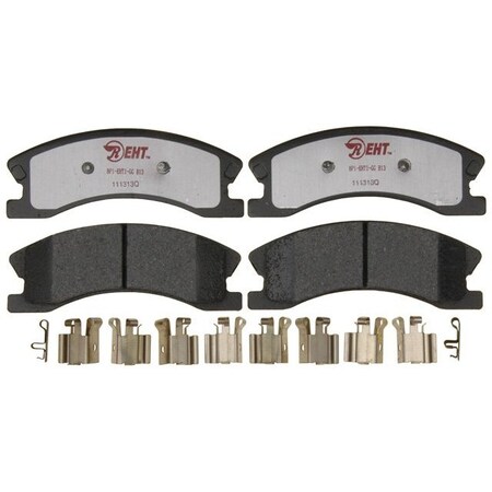 R/M Brakes BRAKE PADS OEM OE Replacement Hybrid Technology Includes Mounting Hardware EHT945H